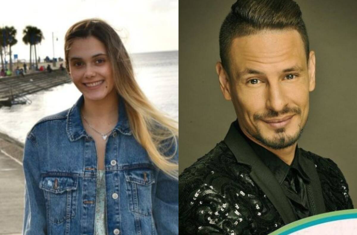 "Estoy feliz": Maite Solabarrieta cumplió su sueño de conocer al vocalista de Ráfaga, Rodrigo Tapari