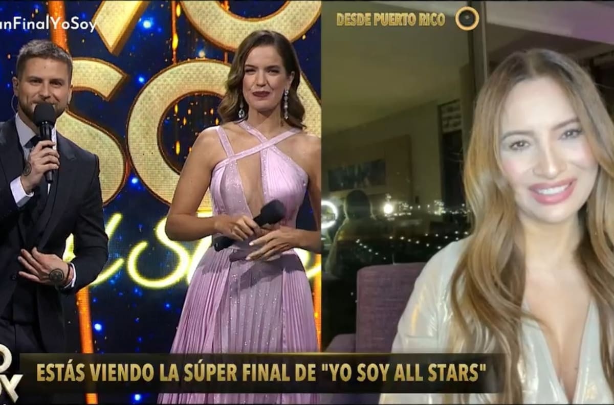 "No saben lo emocionada que estoy": Myriam Hernández aparece telemáticamente en la final de "Yo Soy All Stars"