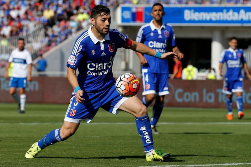14 temporadas con la camiseta de la U. Foto: Agencia Aton.