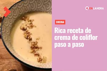 Receta de crema de coliflor: Revisa cómo preparar este rico plato paso a paso