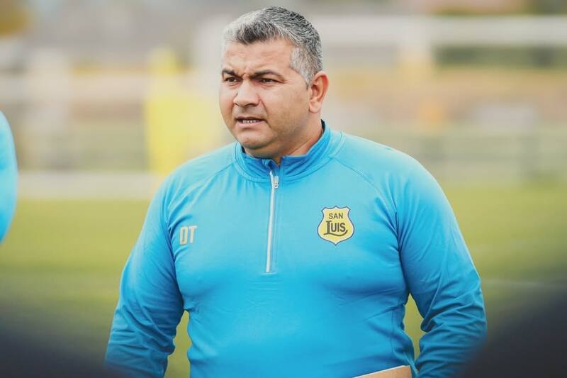 El DT en San Luis de Quillota. Foto: @sanluisdequillota