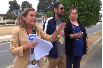 “Nos están tirando botellas”: Paulina de Allende y equipo de “Mucho Gusto” son agredidos en pleno despacho en vivo