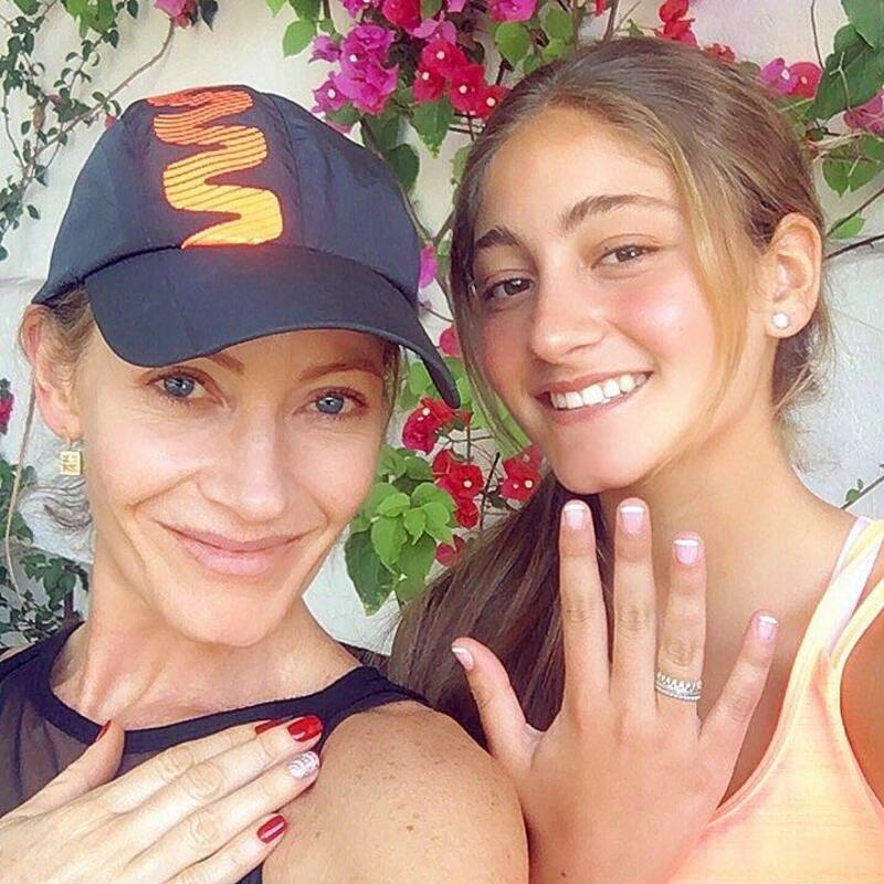 Florencia Araneda es la segunda hija entre Marcela Vacarezza y Rafael Araneda. Créditos: Instagram