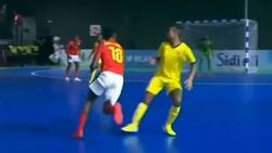 ¡A lo Neymar! Mira este golazo en la Copa de África de Futsal