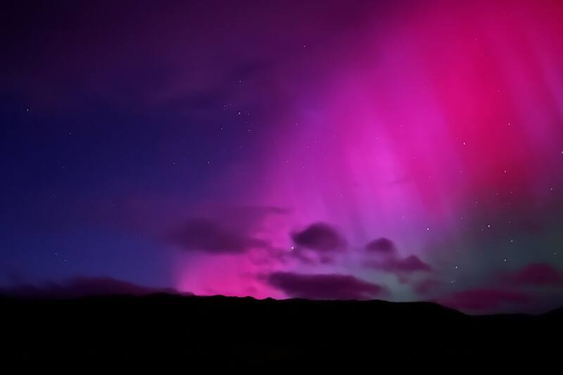 Producto de la tormenta, se podrán avistar auroras boreales en la zona sur del planeta.