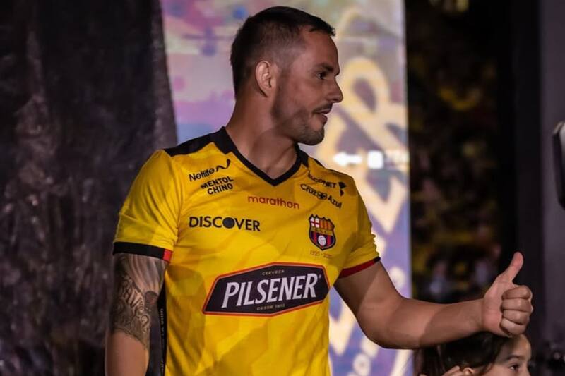 Octavio Rivero en el Barcelona. Foto: Instagram.