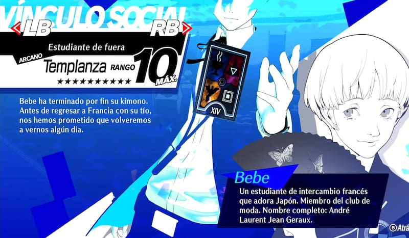 Podrás pasar tiempo con Bebe los martes, miércoles y viernes.