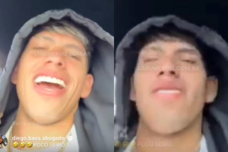 Transmitía en vivo mientras conducía.