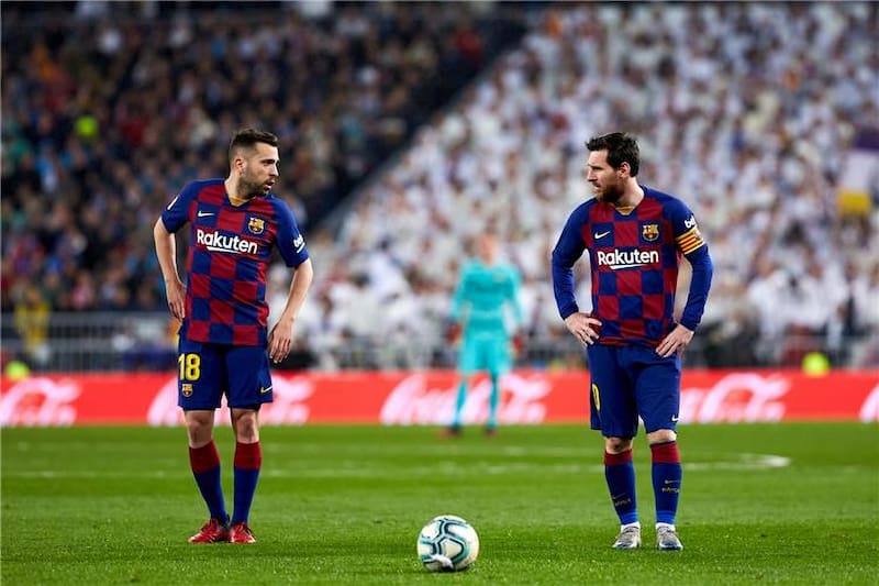 Jordi Alba extendió su amistad con Lionel Messi más allá de la partida del argentino a Francia