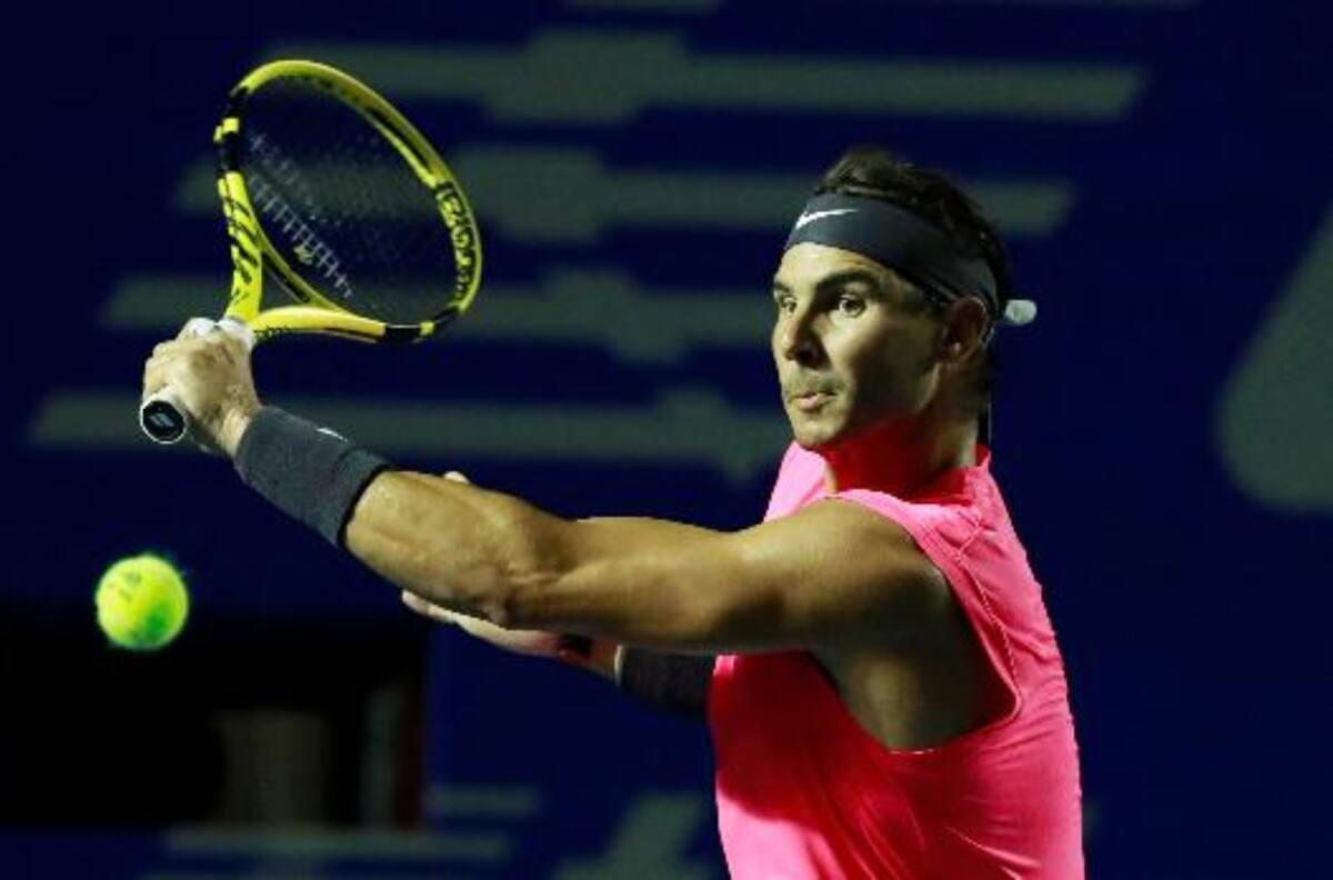 Las mejores jugadas del triunfo de 'Rafa' Nadal sobre Dimitrov en Acapulco