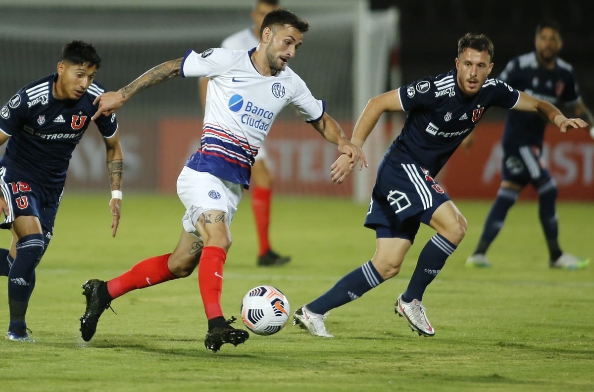 La alegría duró 2 minutos: La U no pudo ante San Lorenzo y terminaron igualados en el Nacional