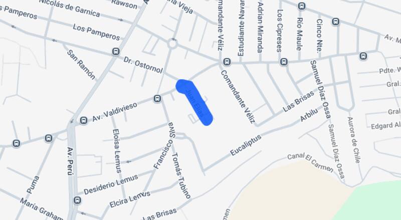 Este sector tendrá corte de luz.