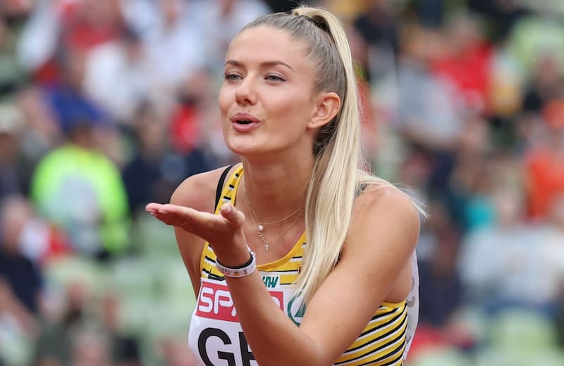 protagonizó un escándalo al interior del equipo alemán de atletismo.