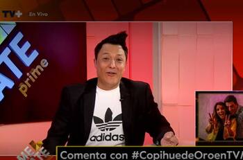 Sergio Rojas se "robó" la atención en redes con su participación en el Copihue de Oro