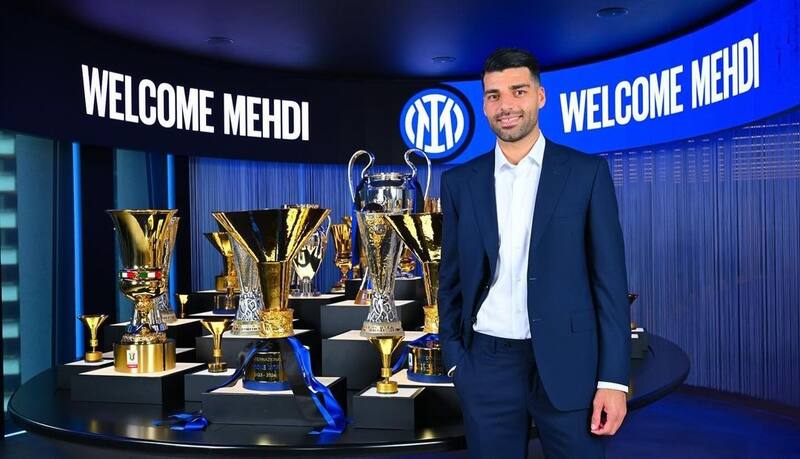 El iraní viene a reforzar la delantera neroazzurri tras la salida del Maravilla. Créditos: @mehditaremiofficial9.