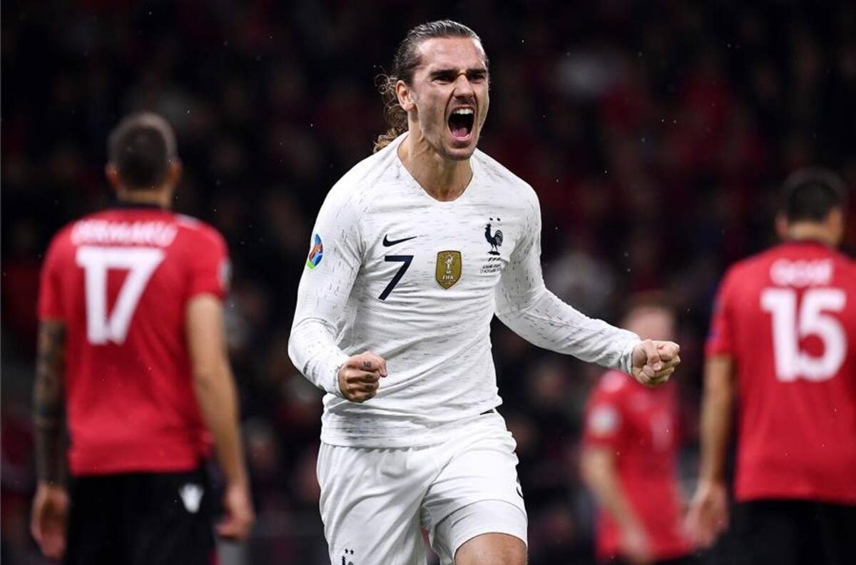 Francia aseguró su clasificación a Euro2020 ante Albania