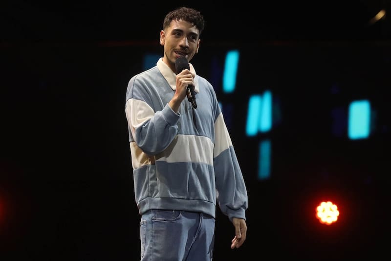 El humorista entregó todos los detalles de su cábala.
Foto: Luis Bozzo / Agencia Uno.