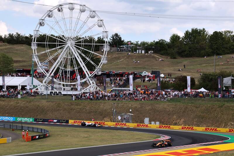 aterriza en el Hungaroring. Foto: EFE.