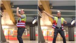 VIDEO | ¡Sacó los pasos prohibidos! Guardia del Metro de Santiago es viral en TikTok por bailar coreografía de K-pop