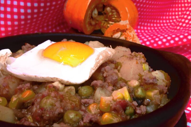 Además de la carne, el ingrediente principal de este platillo son las verduras.