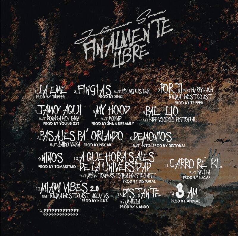 "Finalmente Libre", lo nuevo de Julianno Sosa.