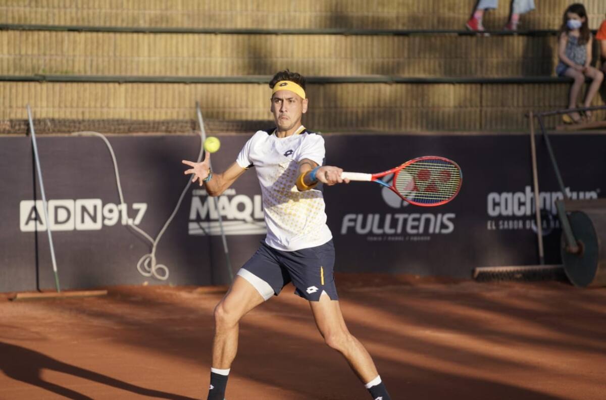 Alejandro Tabilo sacó a relucir su buen juego y avanzó a las semifinales del Challenger de Santiago