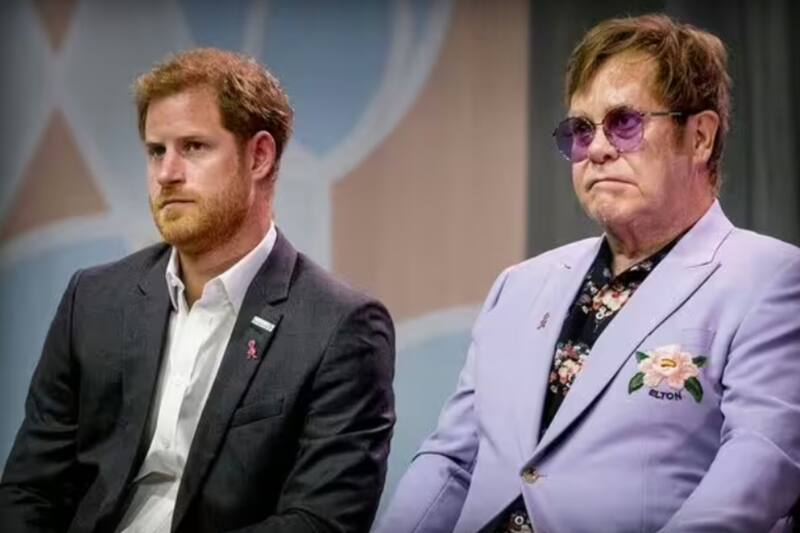 Elton John no invitó a su fiesta al príncipe William y a Meghan Markle - Créditos: Instagram
