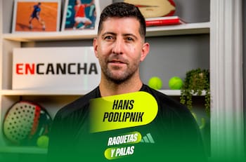 Hans Podlipnik en Raquetas y Palas