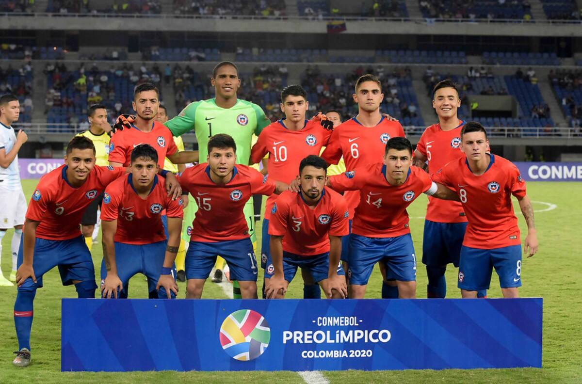 Chile vs Colombia: Hora y dónde ver por TV y online duelo por el preolímpico Sub 23