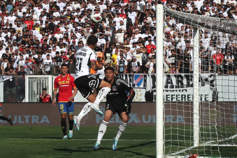 Colo Colo vs Unión Española, el partido que más público llevó en 2023. Foto: Agencia Aton.