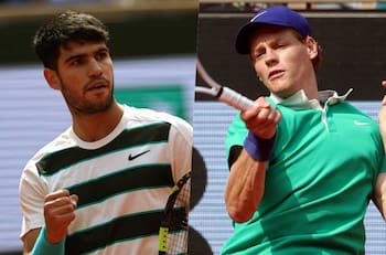 Con Sinner y Alcaraz de protagonistas: así quedaron las semifinales del Masters 1000 de Cincinnati