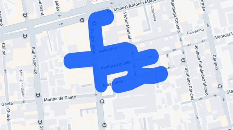 Este sector se verá afectado por corte de luz.