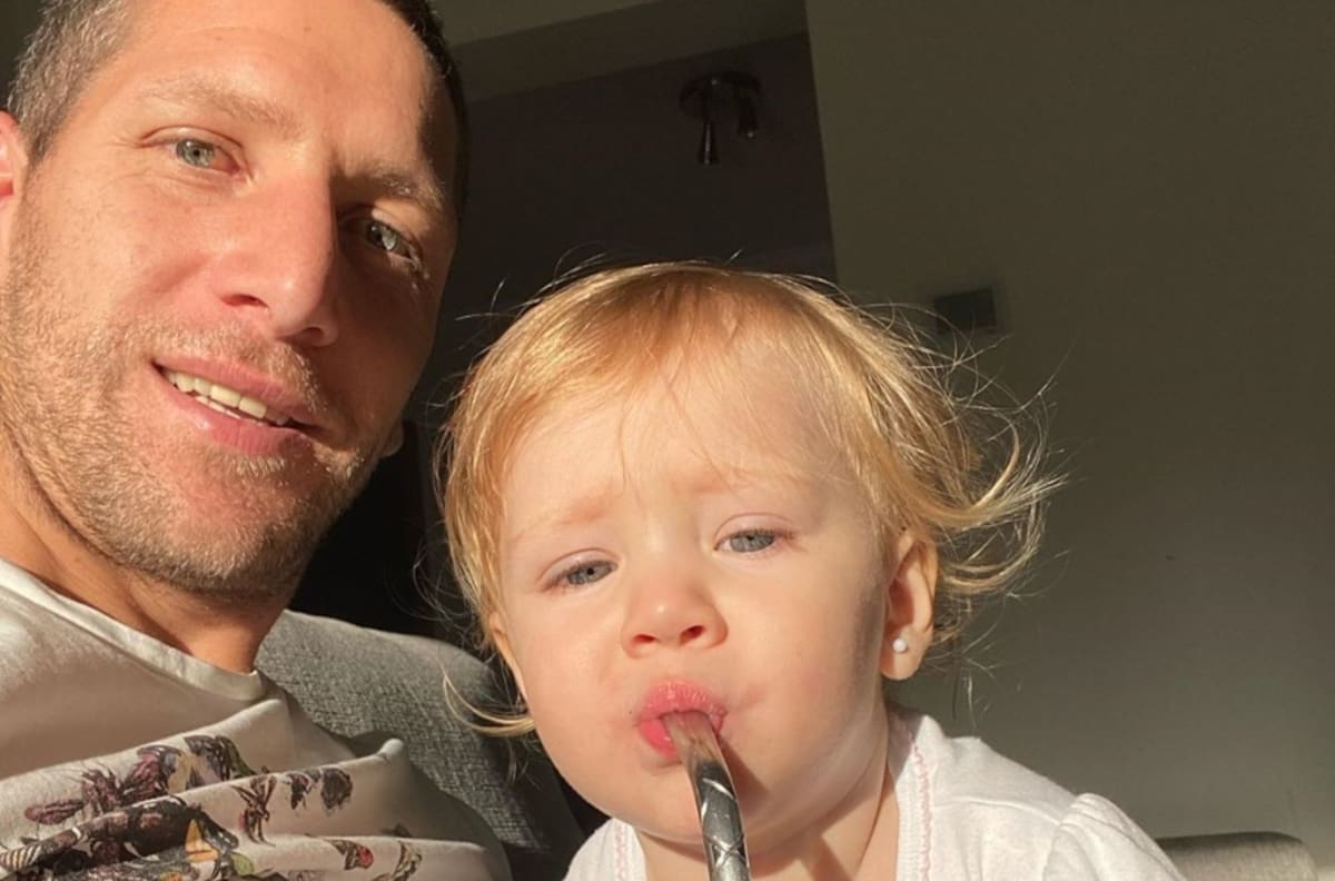 Luciano Aued y tierno diálogo con su hija a través de instagram