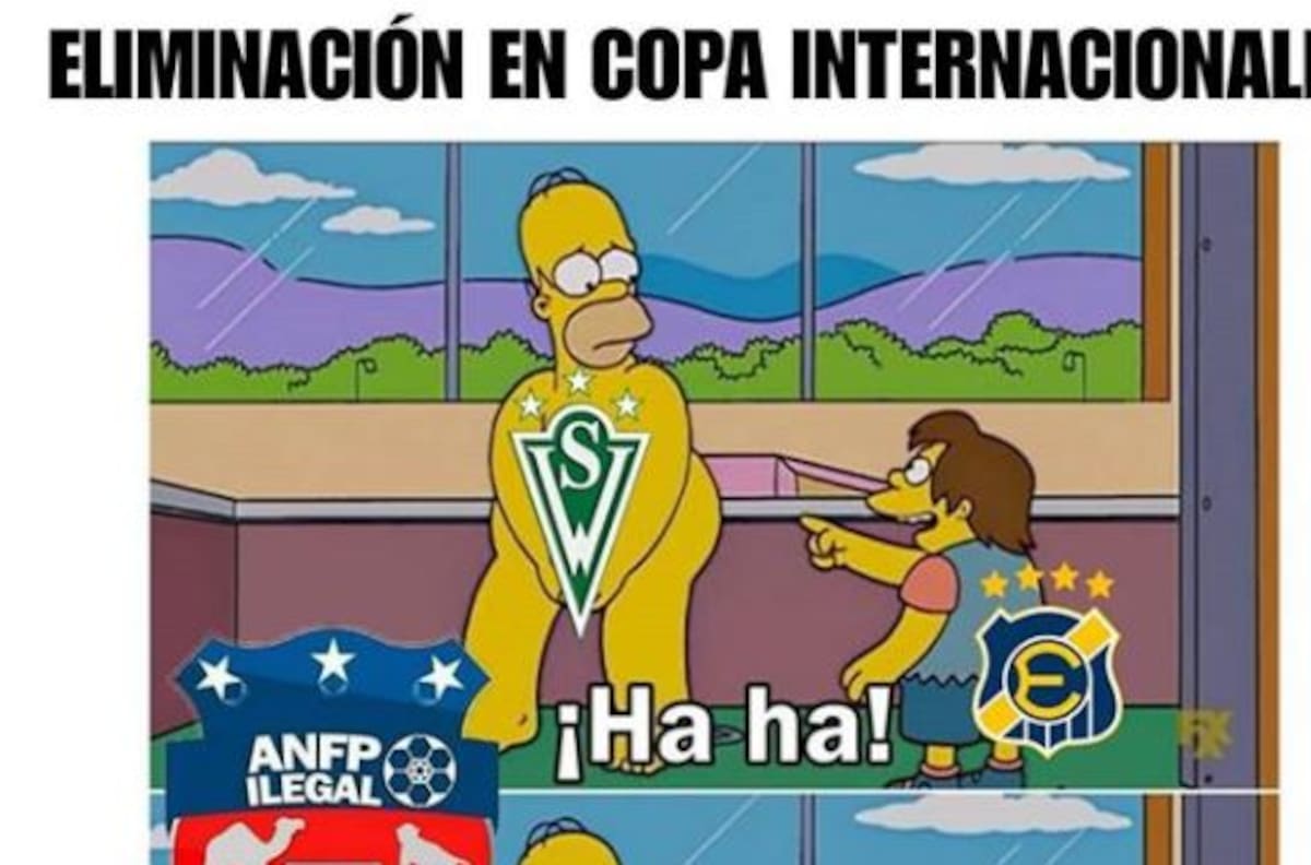 Los memes que se burlan del mal momento de los equipos chilenos