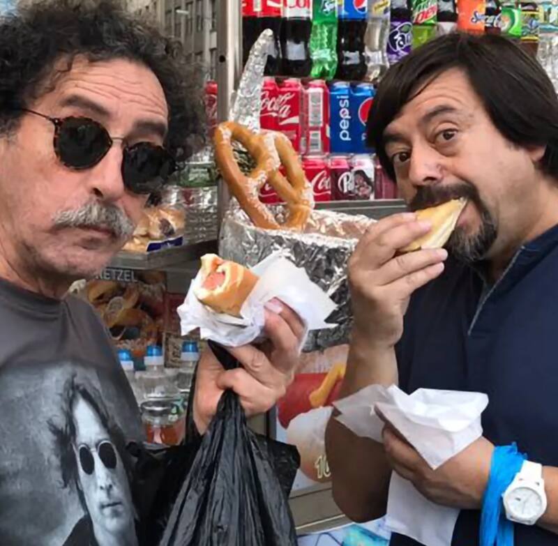 Los comediantes compartieron una hermosa amistad.