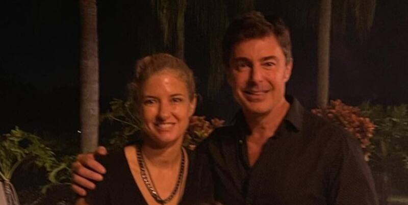 Fernanda Alarcón y su marido, Giancarlo Petaccia / Créditos: Instagram