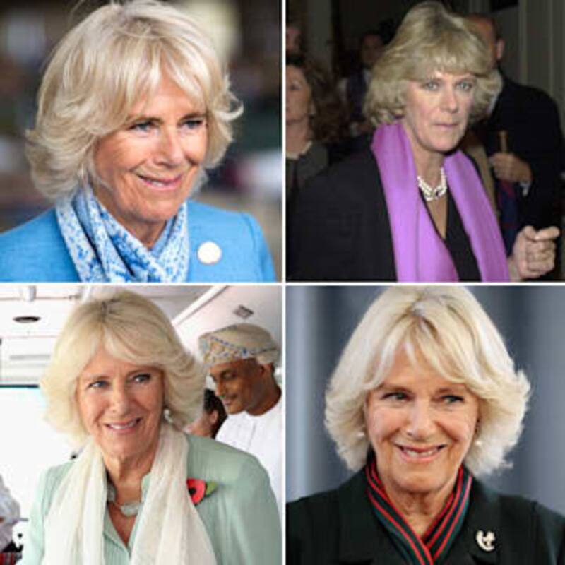 Los pañuelos es el accesorio predilecto de la reina Camilla