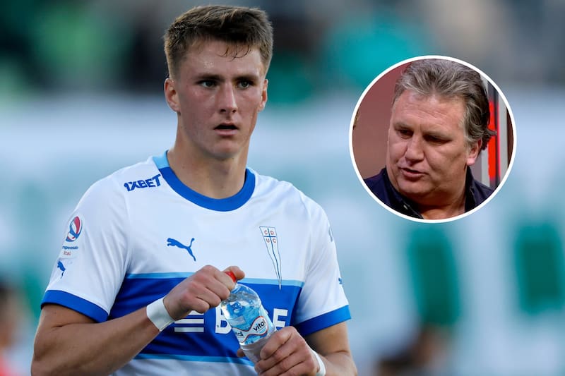 se refirió a la rotura de cruzado que sufrió su hijo en la UC. Foto: Agencia Aton.