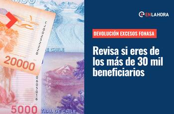 Devolución de Excesos de Fonasa: Solo con tu RUT conoce si puedes recibir parte de los más de $2 mil millones