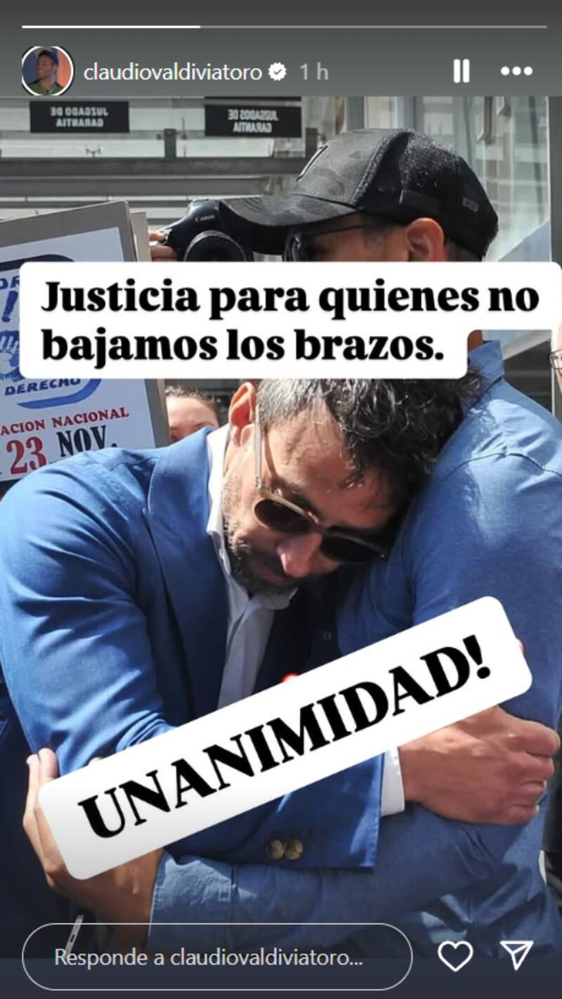 Compartió emotivo mensaje por redes sociales.