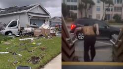 VIDEOS | Así se ve el poderoso paso del Huracán Milton previo a su llegada a Florida