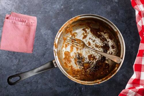 En sencillos pasos puedes quitar los restos de comida pegados en tu olla. Foto: Diario UNO.