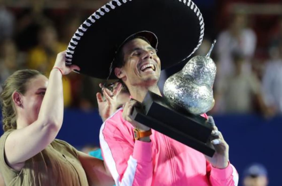 No se cansa: 'Rafa' Nadal se quedó con el ATP de Acapulco sin perder ningún set