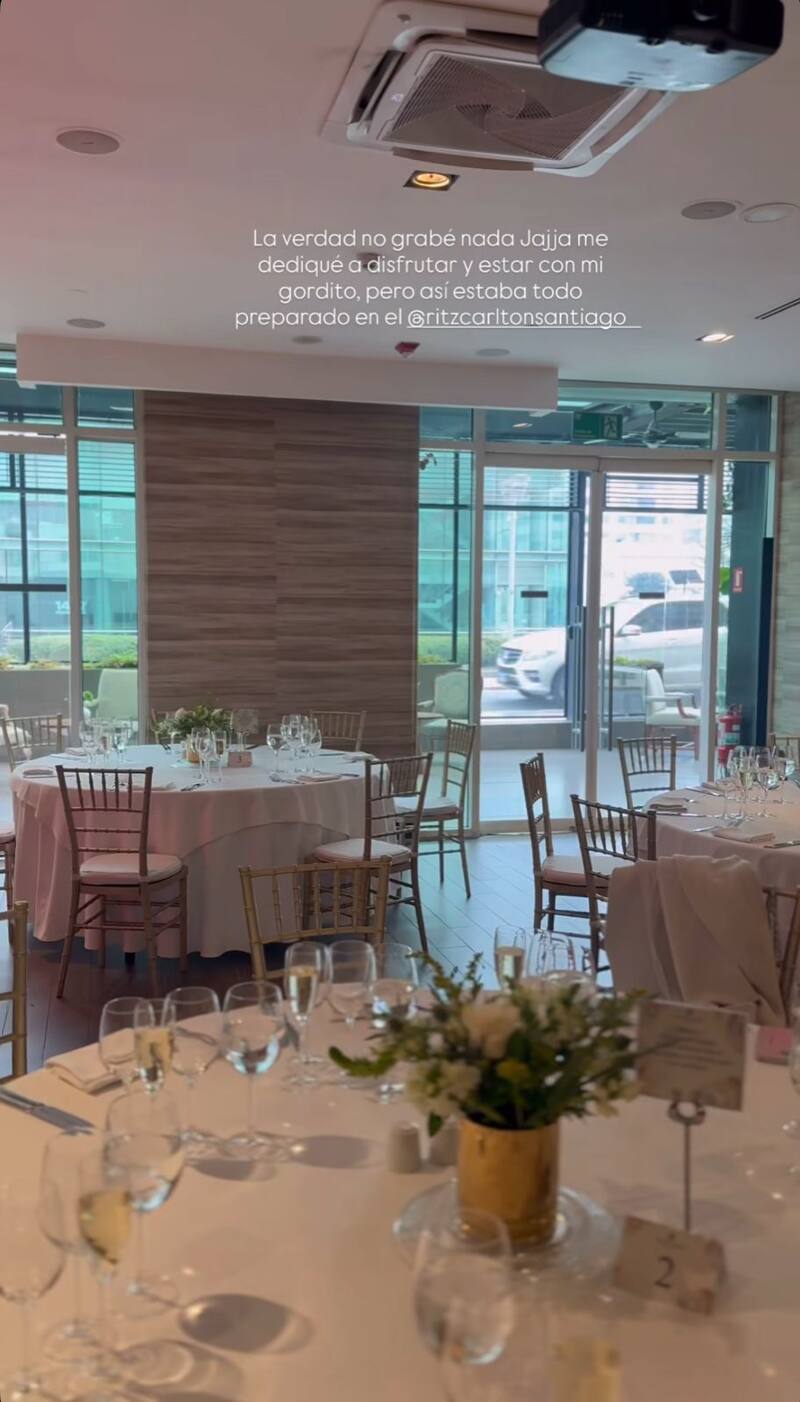 Vanesa Borghi compartió por redes fotos del evento familiar.