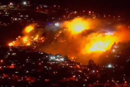 Deben evacuar cinco sectores del Cerro Cordillera.