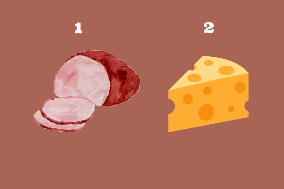 Elige entre el jamón o el queso y descubre si eres vengativo o no.