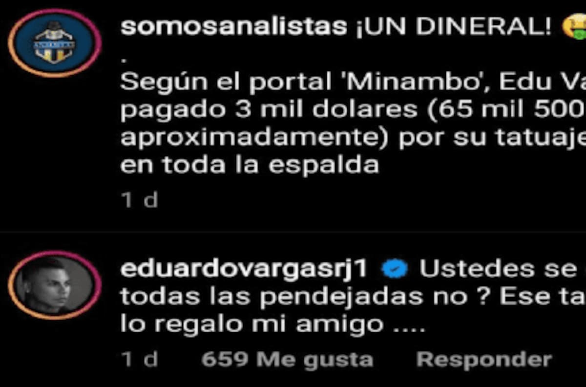 Eduardo Vargas explotó en redes sociales por su tatuaje