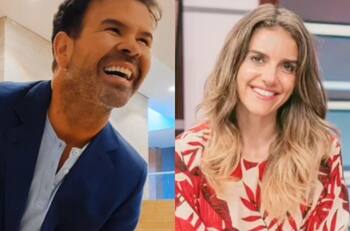 Hasta dio un discurso: María Luisa Godoy llegó con elegante look al matrimonio de Nacho Gutiérrez