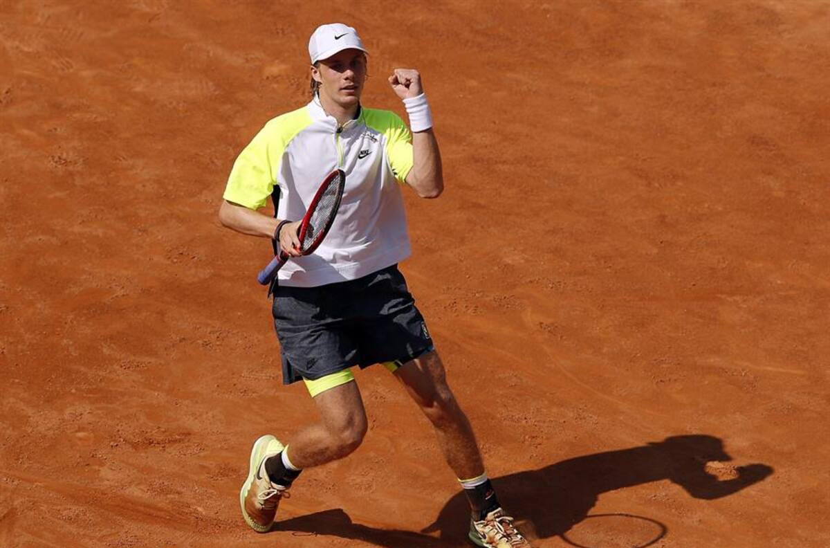 Denis Shapovalov venció a Pedro Martínez Portero y se instaló en octavos del Masters de Roma