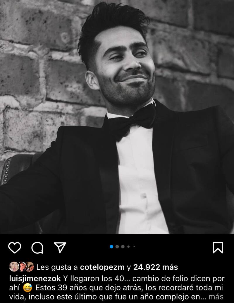 La sentida reflexión de Luis Jiménez.